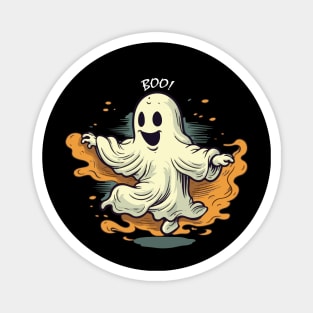 Cute Halloween Ghost Magnet